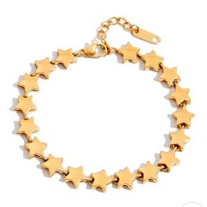 Gold Star Bracelet